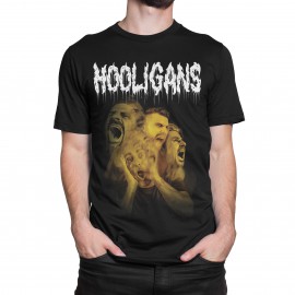 Hooligans - scream Férfi T-shirt