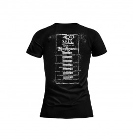 Hooligans / Road S.A.F.E. tour női T-shirt (limitált)
